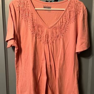 Short sleeve XL blouse
